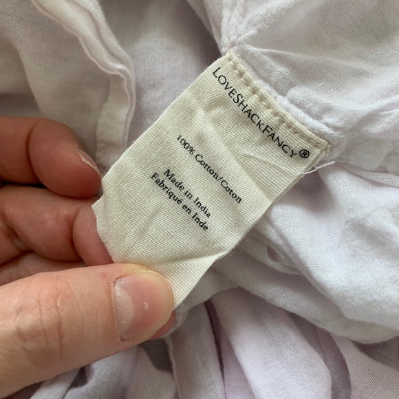 LoveShackFancy Pink tye dye long dress - Picture 8 of 10